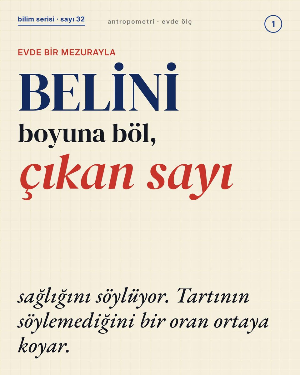 Belini ölç, çıkan sayı sağlığını söylüyor paylaşımı